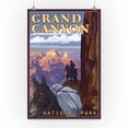 thumbnail image 3 of Grand Canyon National Park, Arizona, Mule Train (16x24 Giclee Gallery Art Print, Vivid Textured Wall Decor), 3 of 3