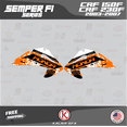 thumbnail image 3 of Kalair GFX Graphics Kit for Honda CRF150F (2003-2007) Semperfi Series, 3 of 5