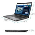 thumbnail image 4 of HP Stream 14-ds0013dx 14" PC Laptop, AMD A4 9120e, 4GB RAM, 64GB SSD, Windows 10 Home, Brilliant Black, 3C312UA#ABA, 4 of 4
