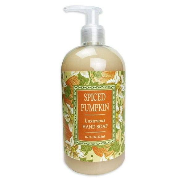 Colección de otoño de Greenwich Bay Trading Company: Jabón de manos de calabaza especiada de 16 oz