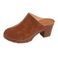 thumbnail image 2 of YOUYEDIAN Orthopedic Casual Sandals for Women Arch Support Flat Wedge Sandals Lightweight Slip on Non Slip Walking Shoes Comfort 2026 Orthopedic Shoes (Brown), 2 of 4
