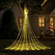 thumbnail image 4 of Cadena de luces navideñas para exteriores, luces de cuero impermeables, luces decorativas para patio, luces de cascada con estrellas para árboles de Navidad, 4 of 5