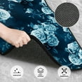 thumbnail image 3 of Naloa Ink Rose Car Foot Mat Set of 4 Pieces - Universal Floor Liner Neoprene Full Set Floor Mats for Cars Trucks SUV, 3 of 7