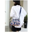 thumbnail image 3 of Bolso de hombro para mujer, bolso con múltiples bolsillos, bolso cruzado para mujer, bolso con asa superior, hoja de ginkgo, 3 of 5