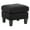 Black, variant on Glory Furniture Newbury Twill Fabric Ottoman in Black