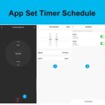 thumbnail image 2 of QS-Zigbee-CP03 Tuya ZigBee Smart Curtain Switch Module Home Curtain Modification Module Mobile Device Sharing Timing Function APP Remote Control Compatible with Alexa Google Home Voice, 2 of 8