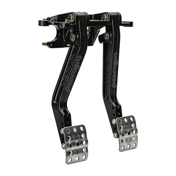 Wilwood 340-16833 Swing Mount Tandem Brake/Clutch Pedal, 5.5-6.25