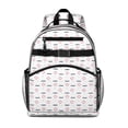 thumbnail image 1 of Fun School Backpack Adjustable Padded Straps Chest Strap Water-Resistant Bookbag For Elementary Students, 1 of 6