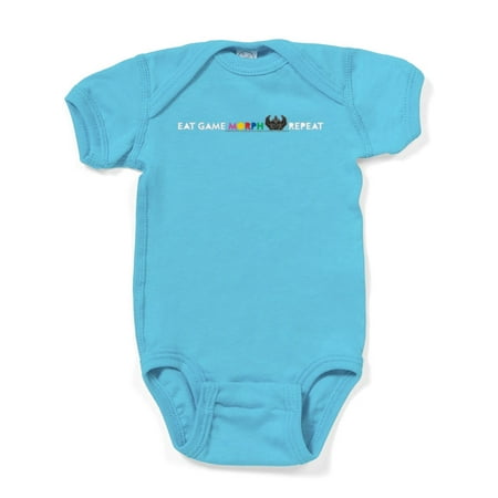 

CafePress - Power Rangers Eat Game Morph Repeat - Cute Infant Bodysuit Baby Romper
