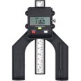 thumbnail image 1 of Medidor de profundidad digital Medidor de altura 80 mm/3,14 pulgadas con batería Precisión de 0,10 mm/0,004 pulgadas con función ABS/INC Medición de altura/profundidad para carpintería, 1 of 4