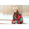 thumbnail image 3 of Sherpa Poncho Blanket Super Soft Comfy Plush Wearable Fleece Blanket  for Adult, 3 of 6