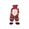 thumbnail image 4 of Bewildely Bolso con cordón de Navidad de Papá Noel, juguetes de caramelo, bolso de mano de tela no tejida de Navidad, bolso de felpa corto, envoltura de Kits de decoración para fiestas L Bewildely HA069983-01B, 4 of 6