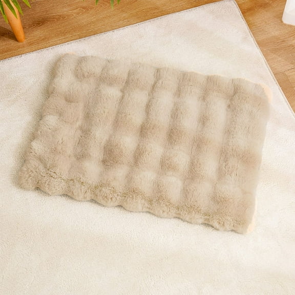 Wuztai Kneading Soft Pet Mat 40x30cm, Winter Fleece Blanket Sleeping Pad, Dog Cat Bed Mat