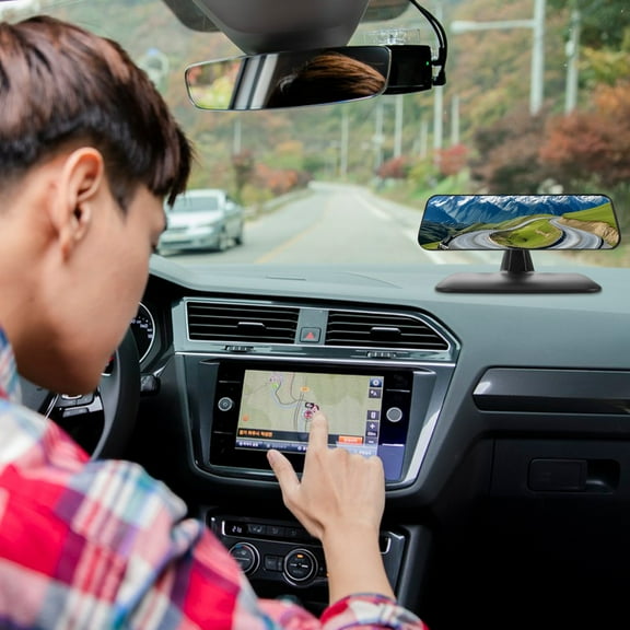 MLINS Car Mirror Dash Cam Mount Reliable Rear View Mirror Holder Easy to Install Dash Cam Holder Rear Window Camera Mount Camera Mounting Bracket