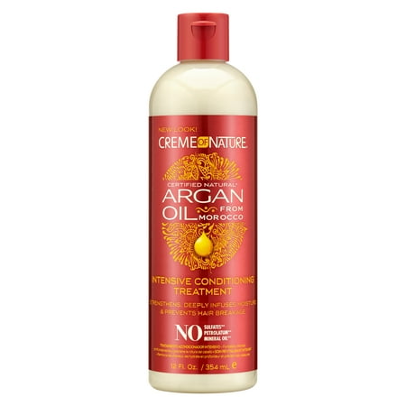 Creme of Nature Argan Oil Nourishing Intensive Treatment Conditioner, 12 oz