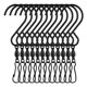 thumbnail image 1 of Juego de ganchos giratorios de metal con clip: 12 piezas para campanillas de viento, decoración de fiestas, iluminación exterior y artículos para acampar, 1 of 7