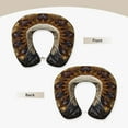 thumbnail image 3 of KLL Vintage Pattern Bald Eagle Pattern Memory Foam Cervical Neck Pillow Versatile U-Shaped Pillows for Home/Office/Camping/Travelling/Soft Washable Cover, 3 of 8