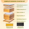 thumbnail image 3 of Kit de colmena ThxBees de 10 cuadros, madera recubierta con cera de abeja, 3 of 9