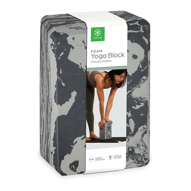Gaiam Printed Fashion Yoga Block, Marble Granite photo 7