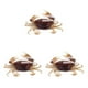 thumbnail image 4 of Inteprter Simulación de cangrejos, anzuelo de cebo , señuelo de pesca Artificial, señuelos falsos realistas, cabeza de río de agua dulce, 8cm Type1 NO1, 4 of 6