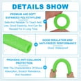 thumbnail image 3 of Uxcell Pipe Insulation Foam Tube, Pool Noodles Foam Tubing Cover for Swimming Pool Handle Heat Preservation Protective Sleeve Green 1-1/4" (32mm) ID x 3.3FT x 2-1/16" OD, 3 of 7