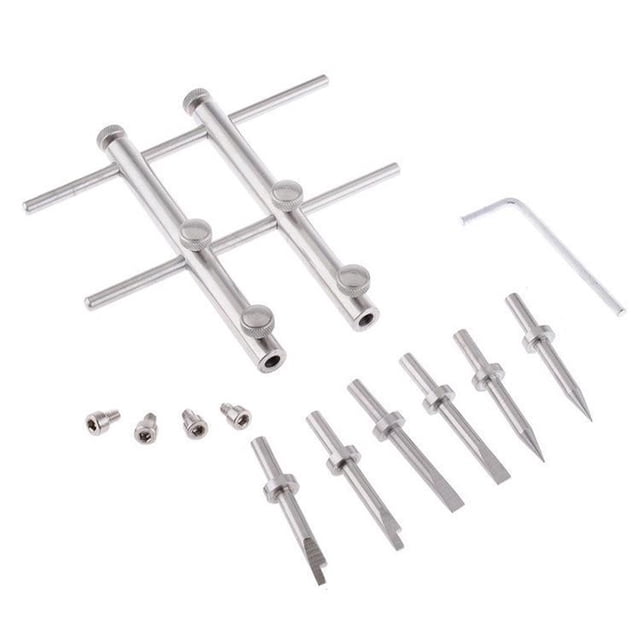 Juego De Herramientas De Reparación De Llave Inglesa De Lente De Cámara De Acero Inoxidable, Removedor Universal Profesional, Soportes De Rebanadora, Piezas De Repuesto Advancent EL012005-00