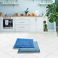 thumbnail image 5 of Magic Sponge - Magic Microfiber Two Sides Cleaning Power Scrubbing Sponge - Blue Jumbo 5-Pack, 5 of 5