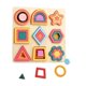 thumbnail image 3 of Rompecabezas de Formas de Madera, Juguetes para Niños, Desarrollo Educativo, Juguetes Sensoriales únicos para Jardín de Infantes para Niños Y Niñas, R Estilo B, 3 of 7