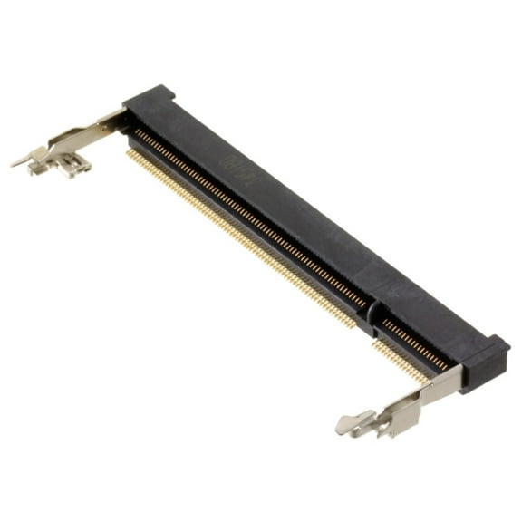 Pack of 2 1717254-4 Connector 200 Position SODIMM DDR2 SDRAM Socket Surface Mount :RoHS, Cut Tape