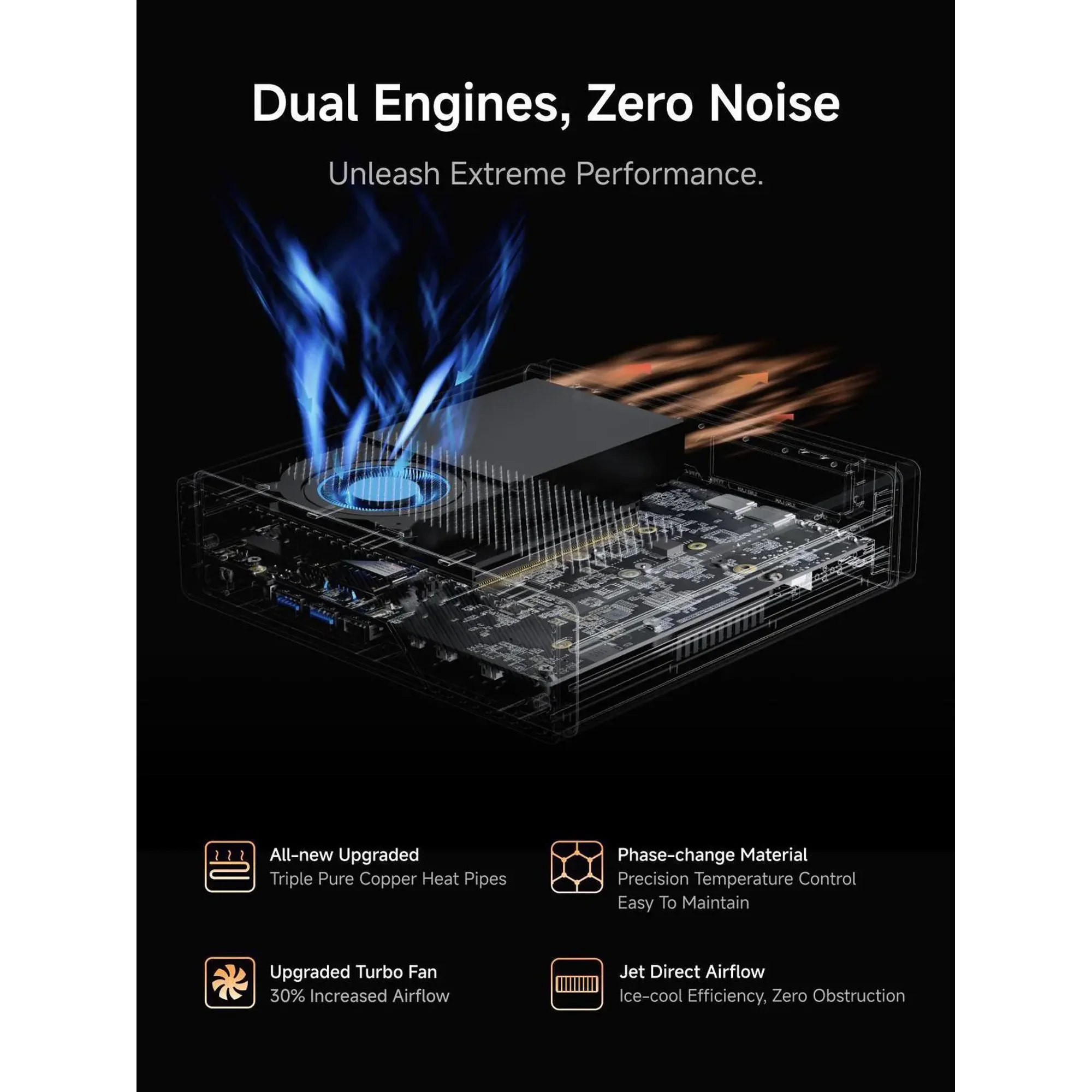 MINISFORUM MS-A2 Mini Workstation AMD Ryzen 9 9955HX 96GB RAM 2TB SSD Mini PC, HDMI/2xUSB-C Output, 2x2.5G LAN Port|10G SFP+ Port