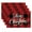 Red 037, variant on Neoyler 4 Pack Christmas Placemat Table Mat Christmas Thanksgiving Decorations Enhances Dining with Festive Designs Made From Easy to Clean Materials for Holiday Gatherings Meals 17.7x11.8in Red