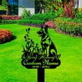 thumbnail image 2 of Handmadetneonsign Belgian Malinois Memorial Metal With Stake, Dog Metal Name Sign Stake, Dog Metal Stake Decor, 2 of 5