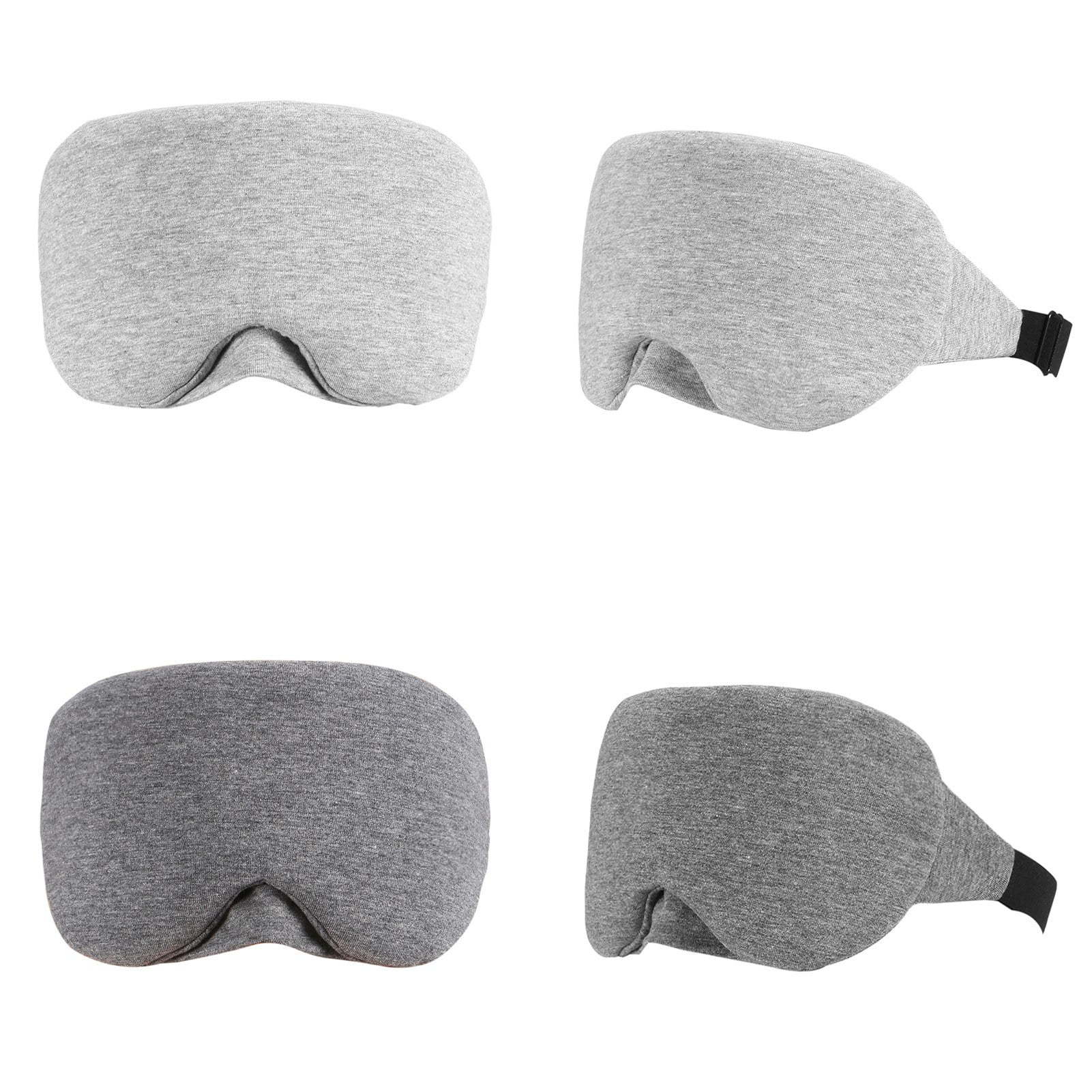Cotton Light Blocking Sleep Eye Mask Soft Blindfold for Travel Use