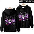 thumbnail image 1 of Sanrio-Sudadera con capucha de Hello Kitty para mujer, ropa con estampado de Anime, Top de manga larga, informal, Kawaii, Y2k, otoño, 1 of 4