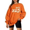 thumbnail image 2 of Sweat-Shirt de Noël pour Femmes 2023 Classique Nouvel An Imprimé de Noël Col Rond Manches Longues Sweat-Shirt Ample en Solde, 2 of 7