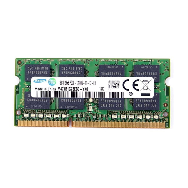 Memoria RAM SAMSUNG PC3L-12800S-11-13-F3 M471B1G73EB0-YK0 de 8 GB