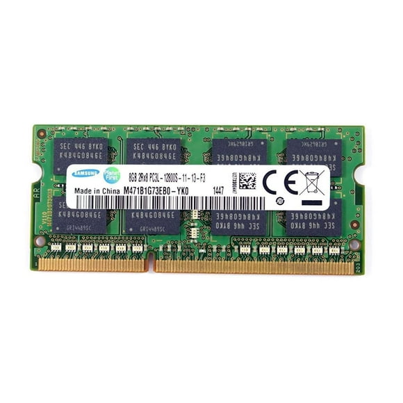 Memoria RAM SAMSUNG PC3L-12800S-11-13-F3 M471B1G73EB0-YK0 de 8 GB