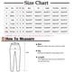 thumbnail image 2 of Mujeres Capri Pantalones Casual Suelto Largo Pantalones de Color Sólido con Corbata Elástica Cintura Y Bolsillos, 2 of 6