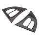 thumbnail image 1 of 2 uds., accesorios para el interior del coche, cubierta para volante, ajuste para BMW X5 E70, patrón de fibra de carbono negro, 1 of 1