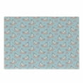 thumbnail image 1 of Unicorn Party Cutting Board, Cartoon Mythical Animals Sleeping on Doughnuts with Stars, Decorative Tempered Glass Cutting and Serving Board, Small Size, Pale Pink Pale Blue, by Ambesonne, 1 of 1