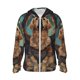 thumbnail image 1 of Balery Tree Meditating Golden Retriever Sudadera ligera de manga larga con capucha y protección solar UPF 50+ para hombre y mujer, ideal para pesca y running-X-Large, 1 of 7