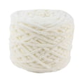 thumbnail image 2 of Hilo de chenilla grueso hecho a mano para decoración del hogar, cómodo y grueso, para mantas, bufandas, tejer a mano, hacer crochet y hacer peluches. Blanco, 2 of 8