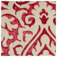 thumbnail image 2 of Pemberly Row Modern 22" x 22" Cotton Pillow Cover in Red/Natural, 2 of 2