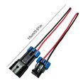 thumbnail image 4 of Ndcxsfigh Conector Cable 2 Pines Conector Impermeable para Coche Camión Barco 12GA, 4 of 9