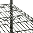 thumbnail image 5 of Shelving Inc. 12" d x 48" w x 78" h Chrome Wire Cart with 4 Tier Shelves, Weight Capacity 1,200lbs, Evenly Distributed, 5 of 6