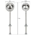 thumbnail image 3 of Gustave 3Pcs Stainless Steel Tea Ball Infuser Loose Leaf Tea Strainer Filters Reusable Long Handle Tea Steeper Diffuser for Spices, Coffee, Seasonings, 3 of 8