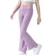 thumbnail image 5 of Pantalones largos deportivos de color liso para niñas de 5 a 16 años, leggings de yoga para niños, 5 of 9