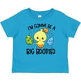 thumbnail image 3 of Inktastic Easter I'm Gonna Be a Big Brother with Green and Blue Eggs Boys Baby T-Shirt, 3 of 5