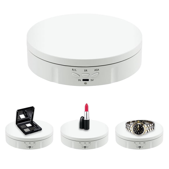 Expositor giratorio Mcbazel, 14,5 cm, 360°, eléctrico, 10 kg