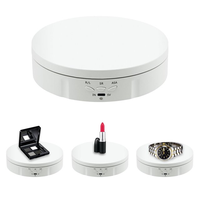 Expositor giratorio Mcbazel, 14,5 cm, 360°, eléctrico, 10 kg